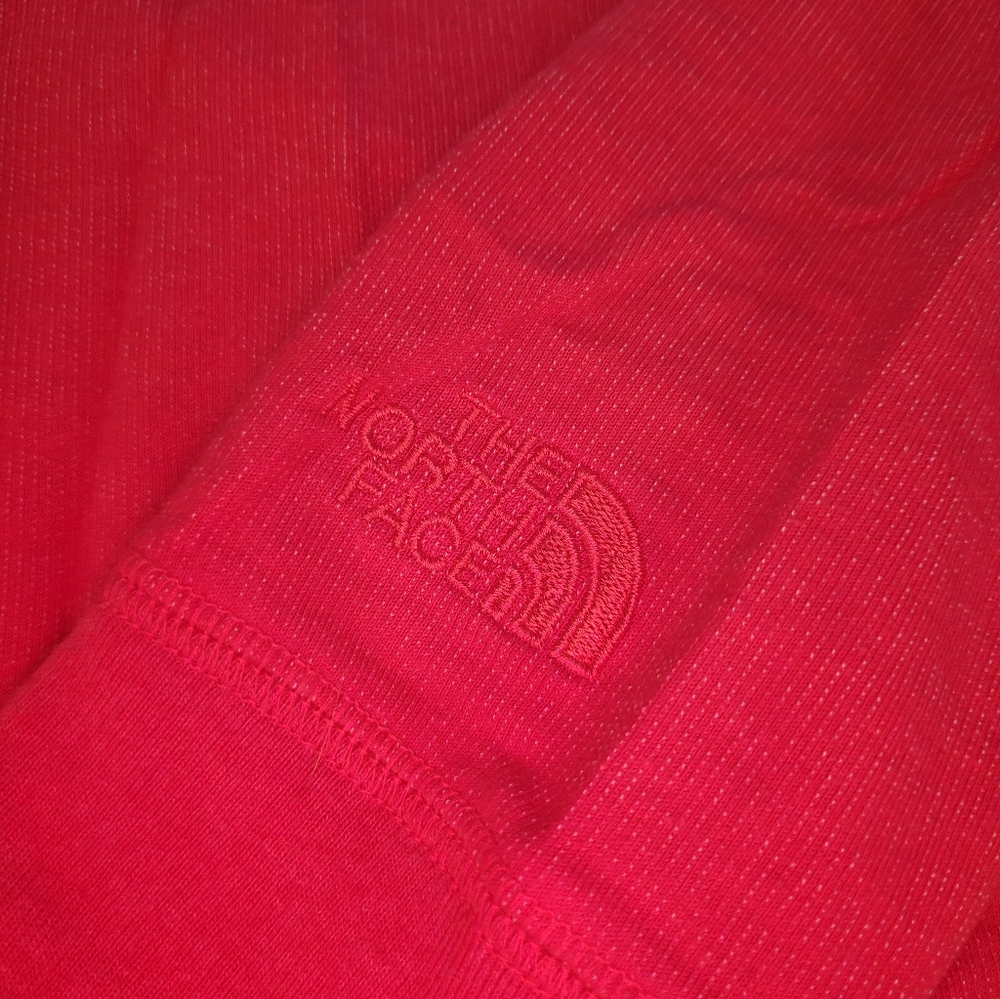 Pink The North Face Lightweight Hoodie, Slit Sides, Oversized, Size Small - Picture 5 of 6